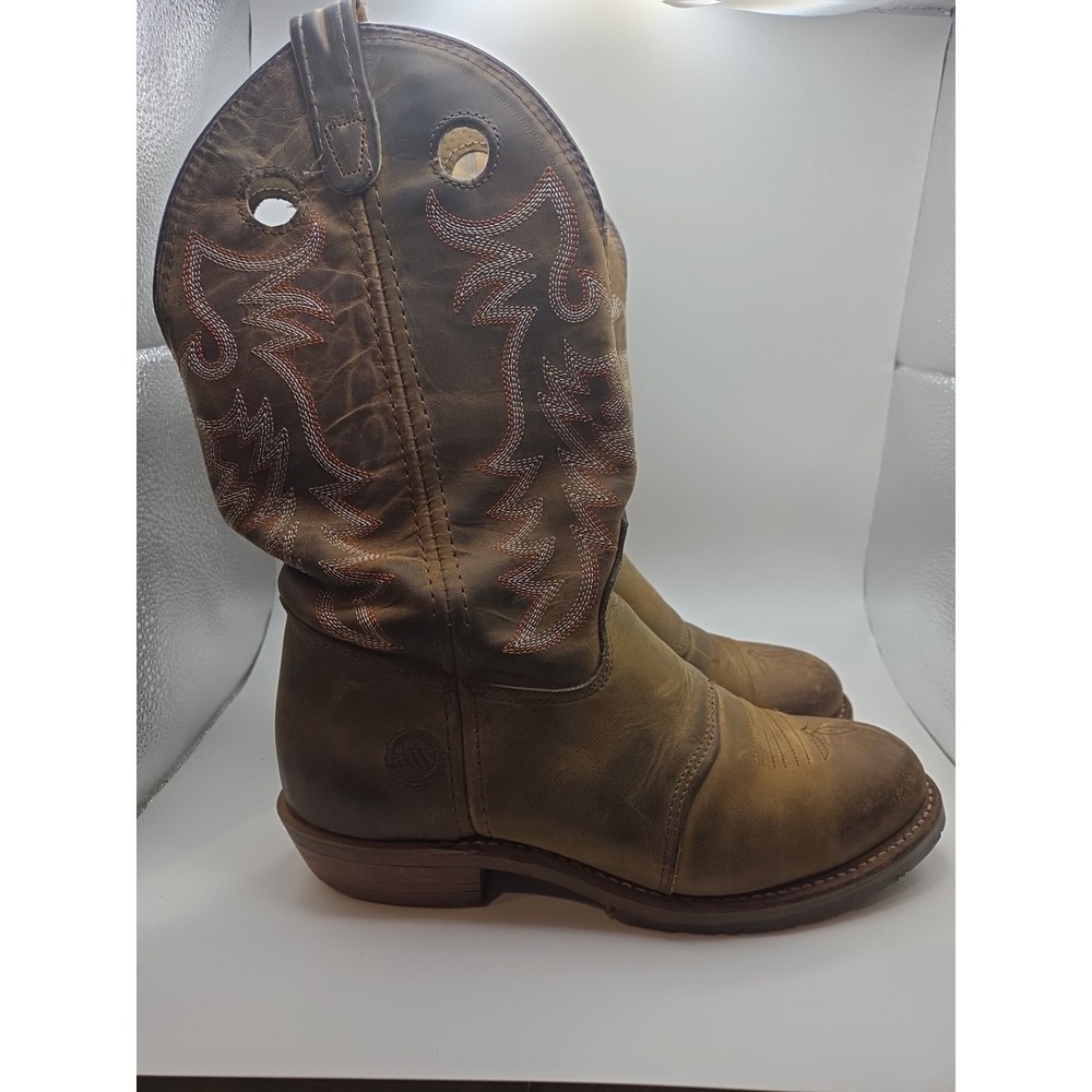 Double-H Daniela Soft Toe Boot Brown Western‎ / Women's Size 9M **Read**